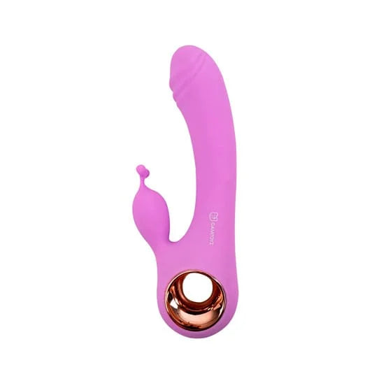 Estimulador doble para mujer Tifany. Con su diseño elegante y moderno, es perfecto para cualquier persona. Recargable, doble motor, totalmente sumergible.