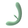 Vibrador doble Sally, un lujoso vibrador para parejas, un strap-on vibrador sin tirantes con un diseño único para dos o solo, ¡eso también es posible!
