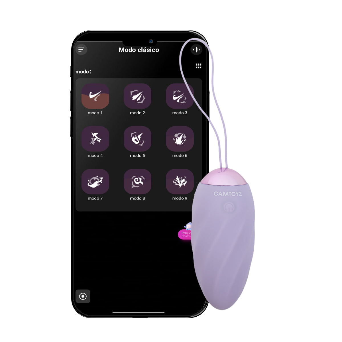 Eggy Huevo Vibrador con App