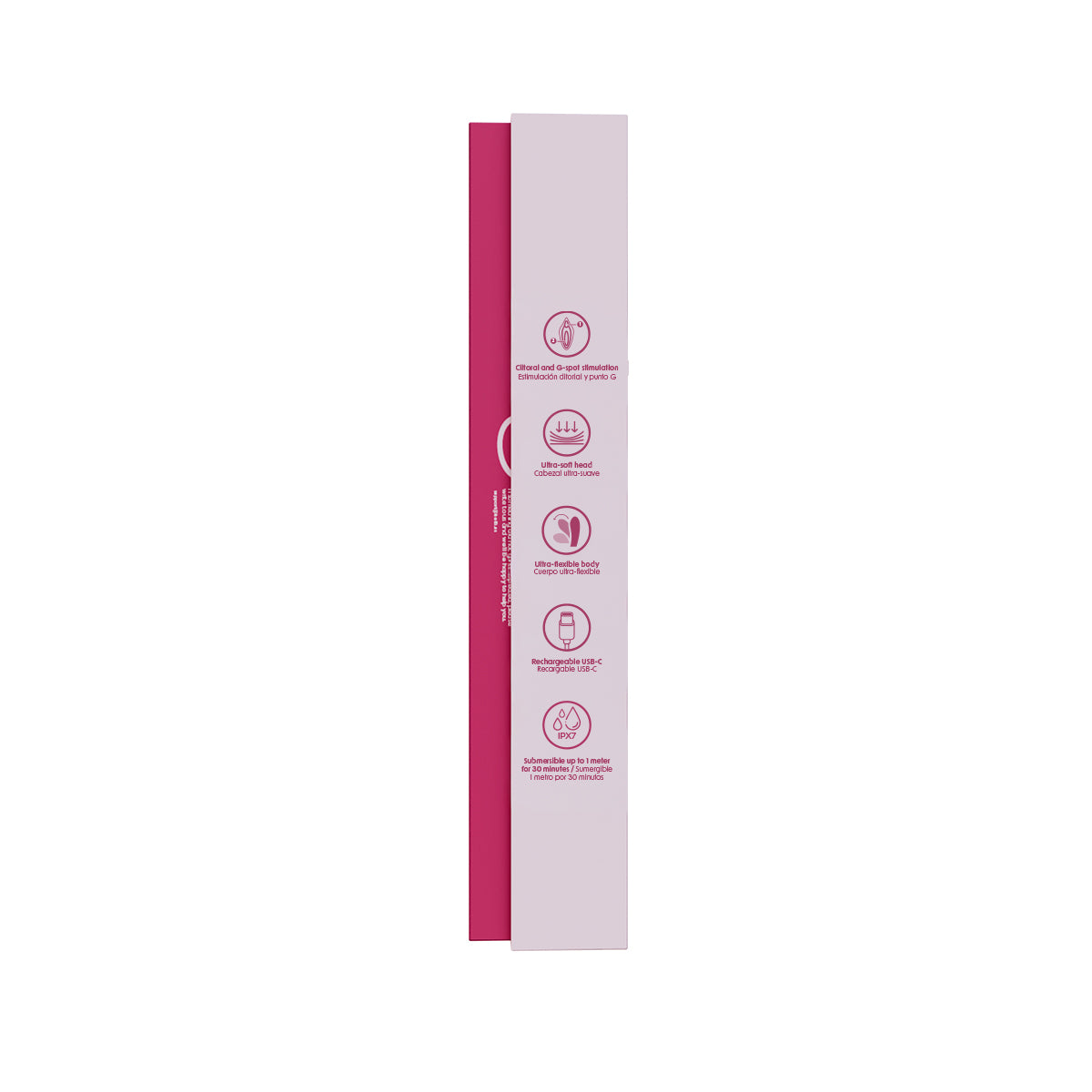 FlexiCurve Vibrador Rabbit Ergonómico con App