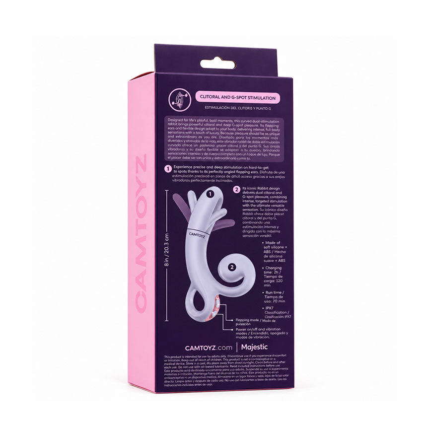 Flap Bunny Vibrador Doble Rabbit Pulsante