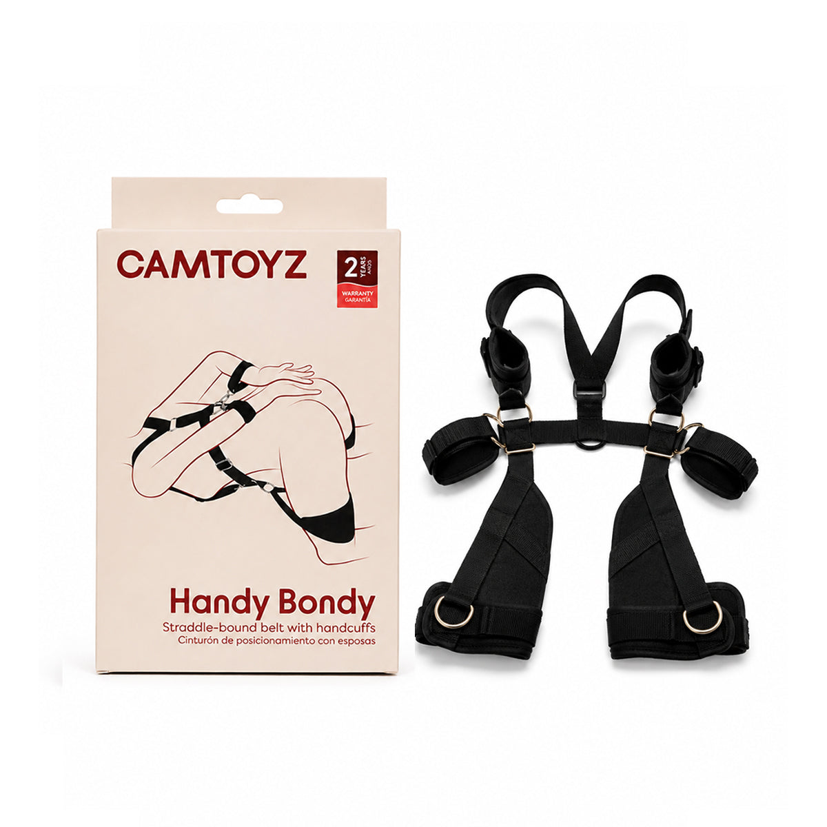 Handy Bondy Cinturón de Posicionamiento con Esposas