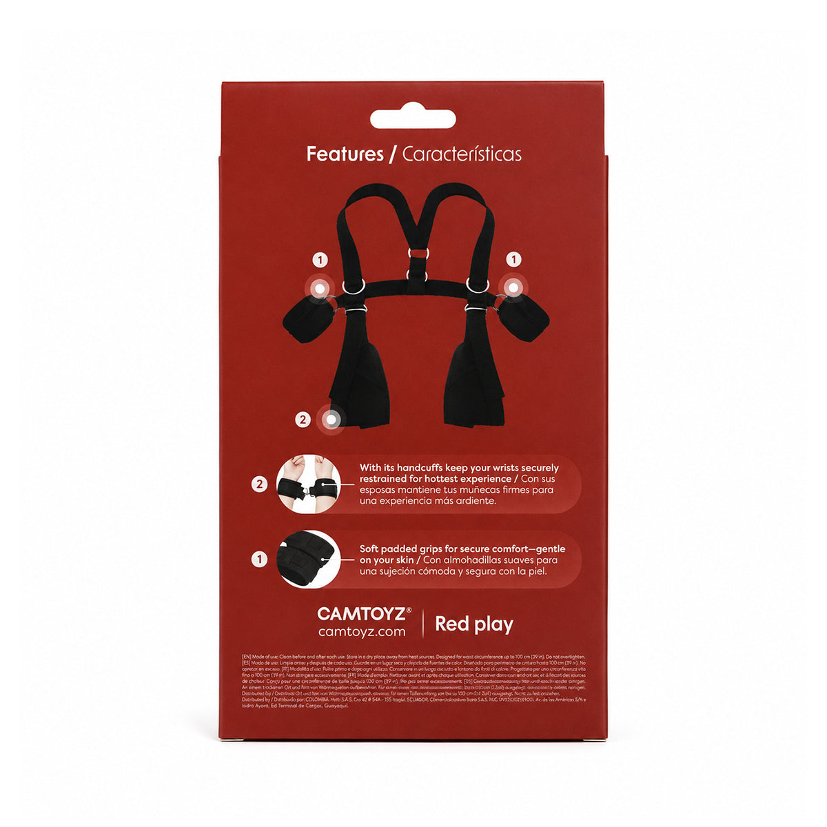 Handy Bondy Cinturón de Posicionamiento con Esposas