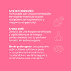 Perfume Concentrado con Feromonas Seduction x 10 Ml
