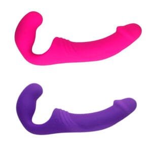 Alternative view of Vibrador Doble Rider Strapless