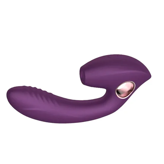 Juguete de doble estimulación. Vibrador Winyi Valerie para estimulación punto G con vibración y un pulsador de ondas de aire para estimular tu clítoris.