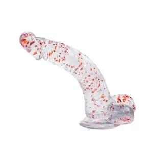 Dildo Consolador Realista Cupido Transparente