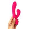 Vibrador doble, vibrador y succionador flora camtoyz
