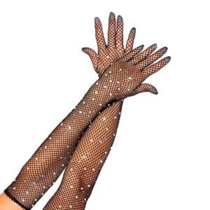 Alternative view of Guantes Boreal Malla Con Cristales