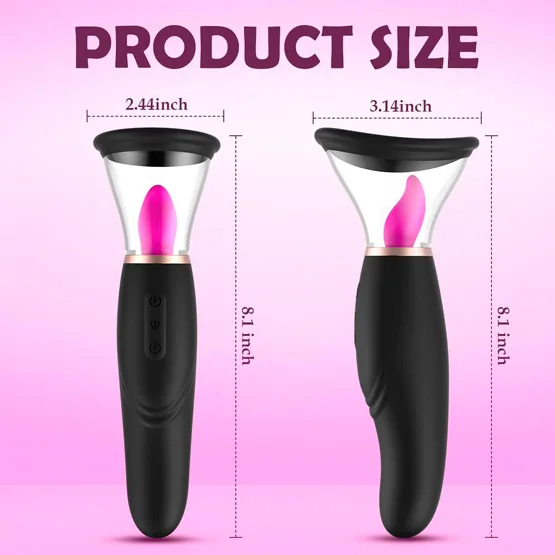 Su-shita Bomba de Succión con Lengua Estimuladora - Imagen 3