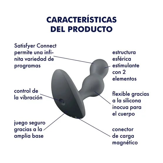 Satisfyer Deep Diver Plug Por APP - Imagen 3