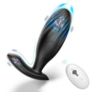 Plug anal con control remoto