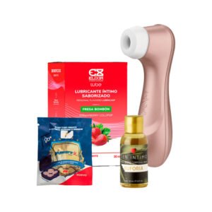 Combo Satisfyer Pro 2 (Pro2/Lub fresa/Aceite/Powersx)